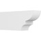 Ekena Millwork Standard Ridgewood Architectural Grade PVC Rafter Tail, 6"W X 10"H X 24"L RFTP06X10X24RID - alternate 1